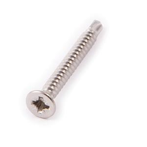 4.2x32 A2 Stainless Steel Countersunk Pozi Self Drill Screws DIN 7540 O